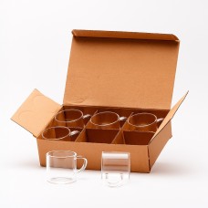 Kit Xícaras de Vidro